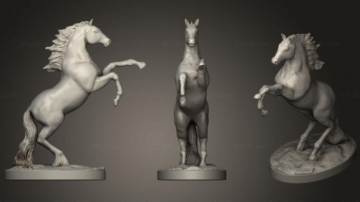 Animal figurines (Horse 2, STKJ_1719) 3D models for cnc